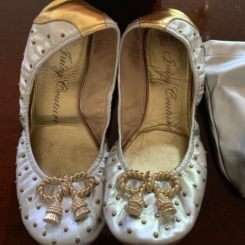 Juicy couture ballet slippers